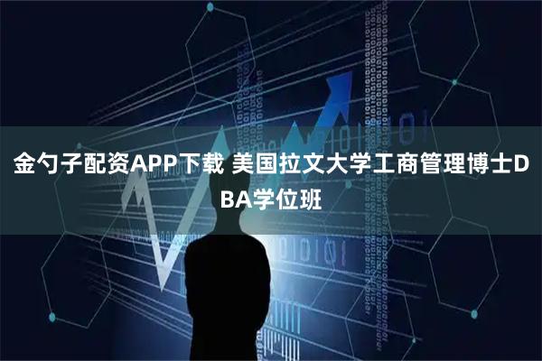 金勺子配资APP下载 美国拉文大学工商管理博士DBA学位班